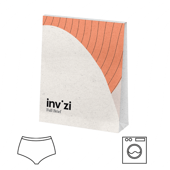 Culotte d'incontinence lavable pour femme Invizi – Taille haute