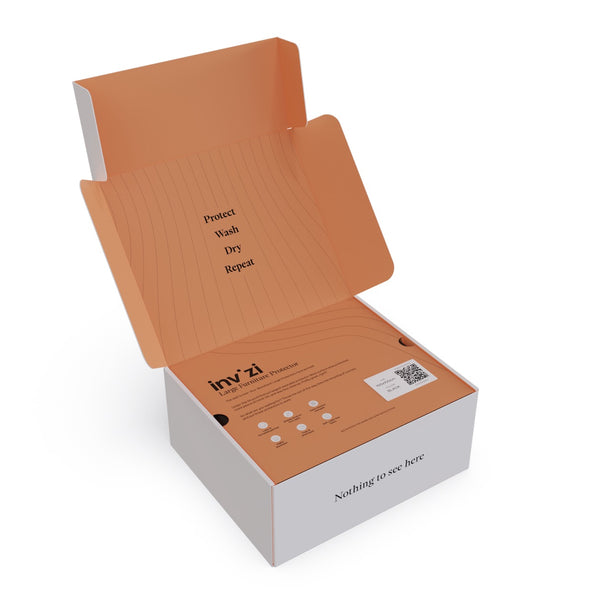 Invizi Große Schutzauflage – 100x100 cm Doppelpack