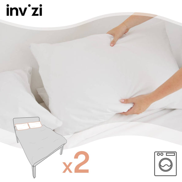 Invizi Funda de Almohada Impermeable - Pack de 2