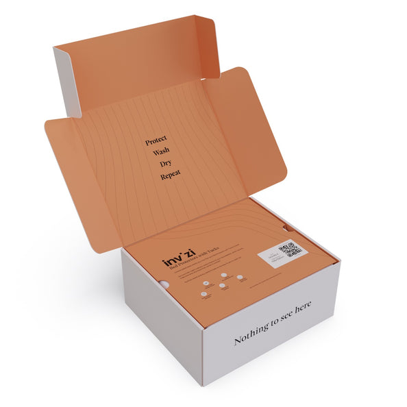 Invizi Protector Lavable de Cama Con Solapas- Pack de 2