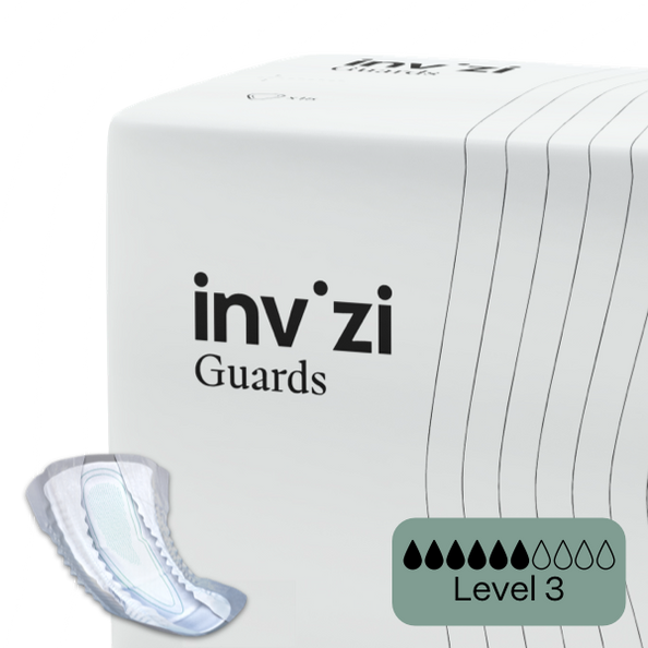 Invizi Inkontinenzeinlagen für Männer – Level 3