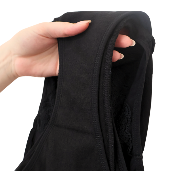 Culotte d'incontinence lavable pour femme Invizi – Taille haute