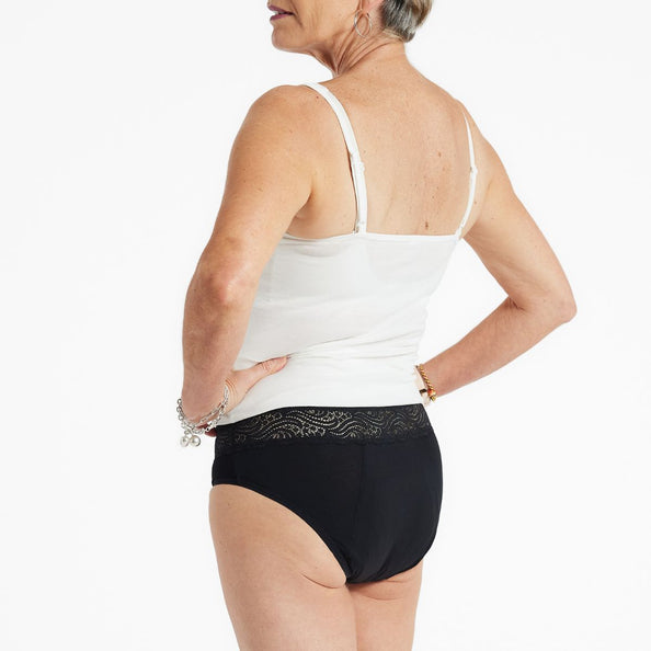 Invizi Braguita de bikini lavable para mujer